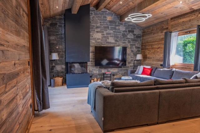 Amazing With Hot Tub Sauna And Panoramic View Chalé Chamonix
